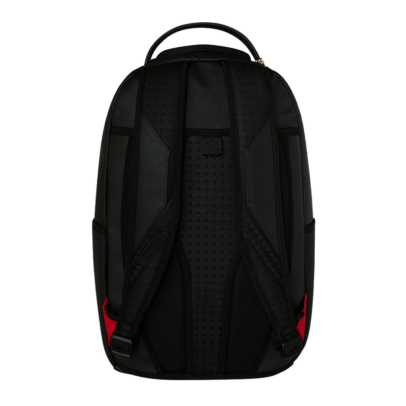 Sprayground Blacked Out Embossed Gold Tooth Backpack