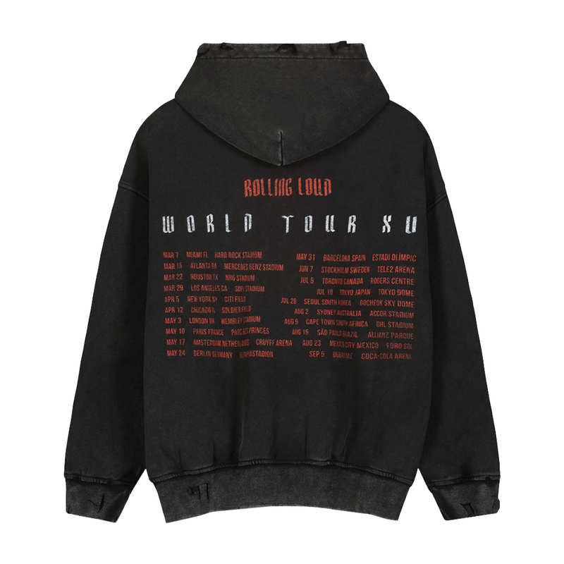 Rolling Loud Voodoo Skeleton Vintage Hoodie