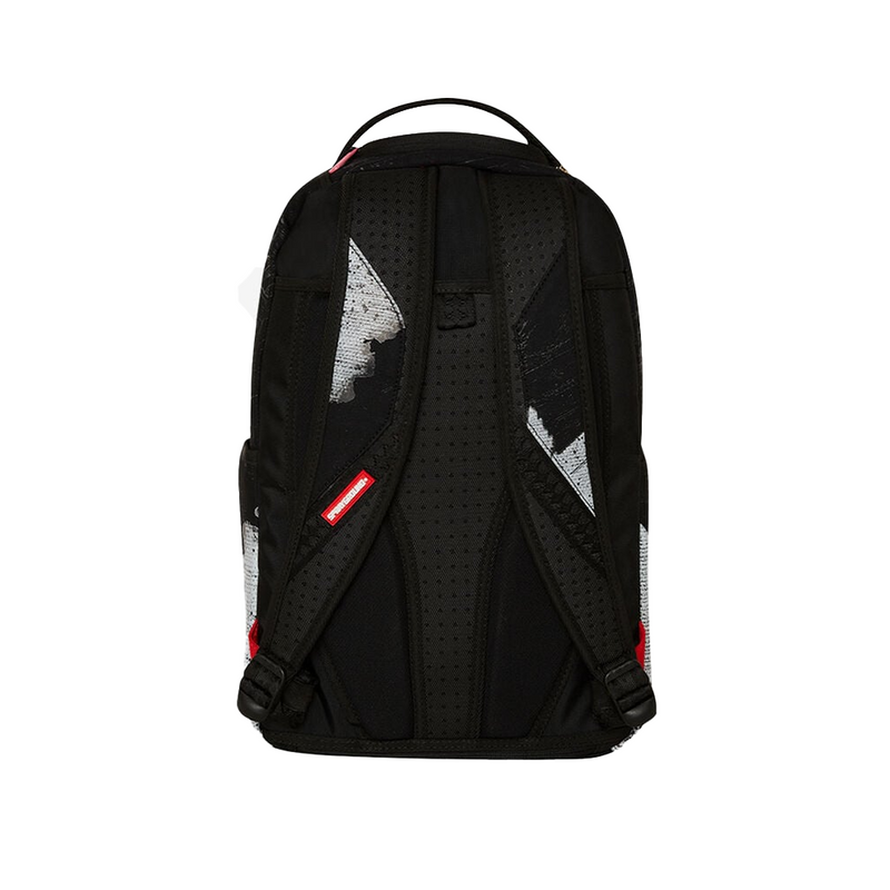 Sprayground Shark Central Sorbet Hand Painted Dlx-cotton BackPack