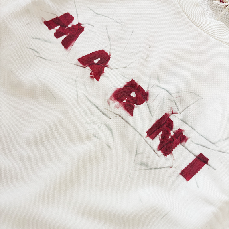 Marni Wrinkled Organic Sweatshirt