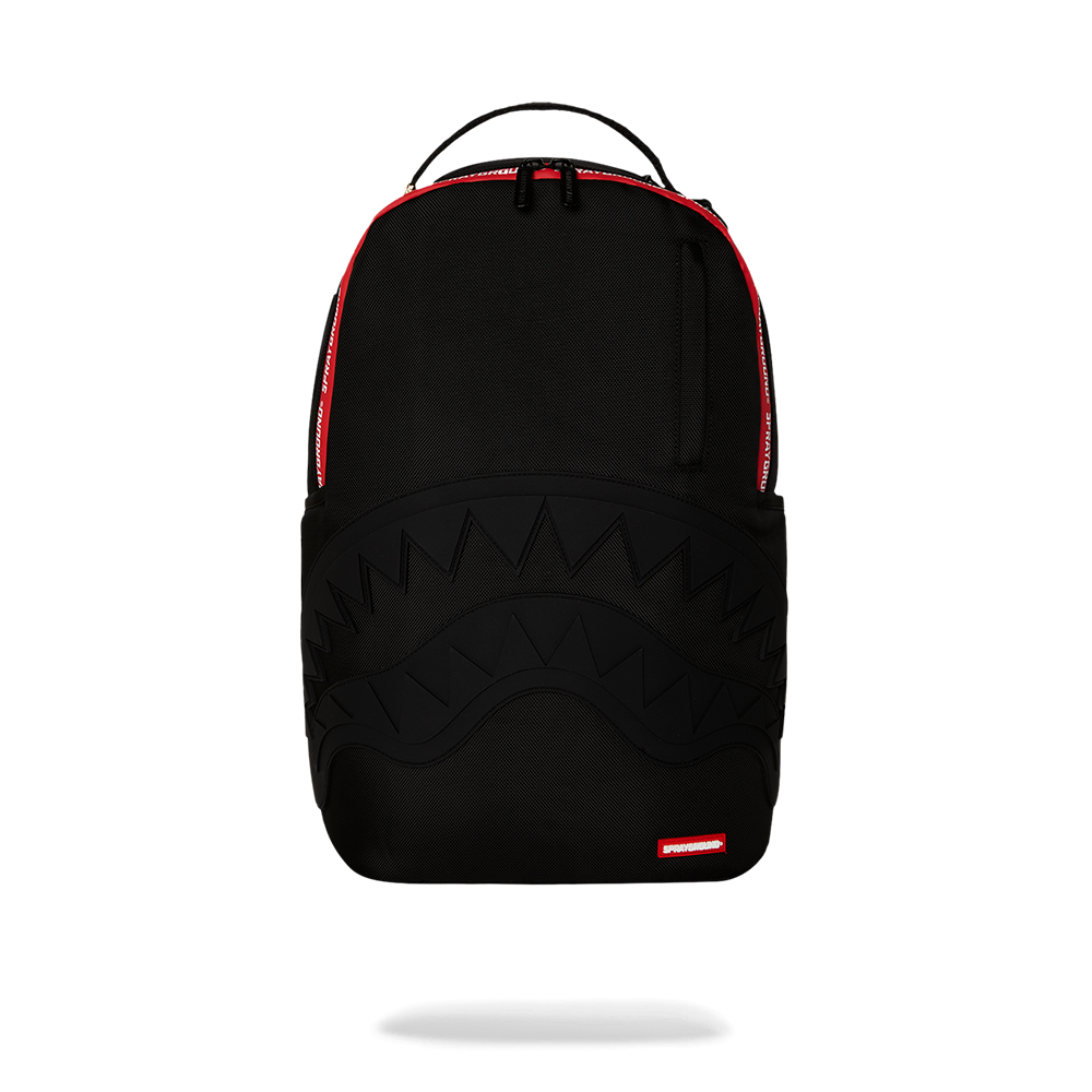 Sprayground Printed Zipper Shark Dlxr Backpack