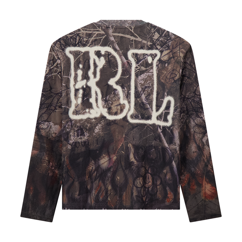 Rolling LoudGothic Flame Longsleeve Thermal