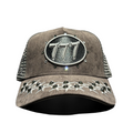 Hudson 777 Trucker Hat V2 Diamond Suede