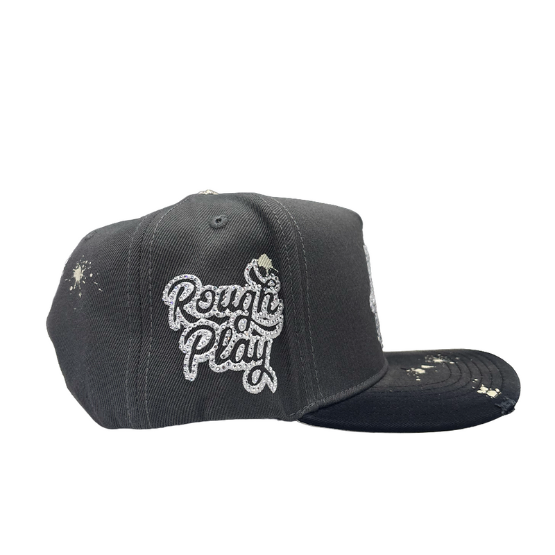 Rough Play Hat Grey/Black/Silver