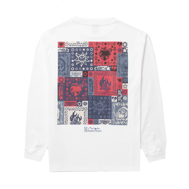 Manastash Bandana Crewneck T-Shirt