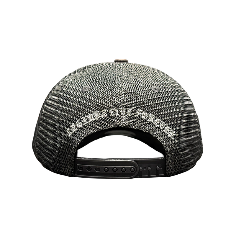 Hudson 777 Trucker Hat V2 Diamond Suede