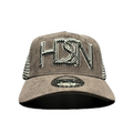 Hudson Diamond Suede Trucker Hat