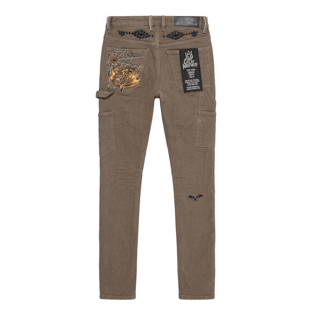 BLDG4 Pin Boy Black Short