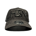 Hudson Diamond Suede Trucker Hat