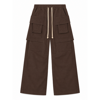 MNML Dirty Painted Carpenter Pants Grey