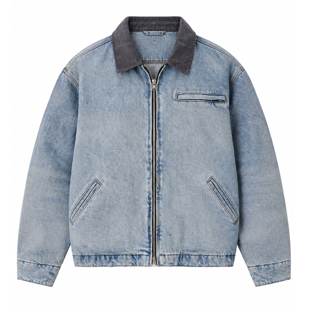 MNML Ultra Baggy Distressed Work Denim