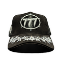 Hudson 777 Trucker Hat V2 Diamond Suede