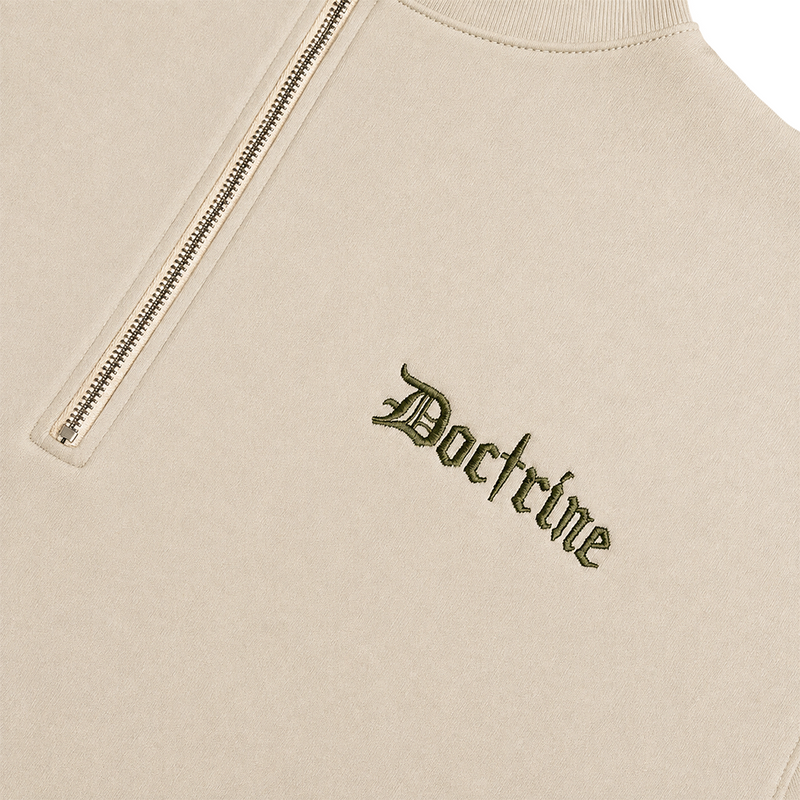Doctrine Quarter Zip Crew