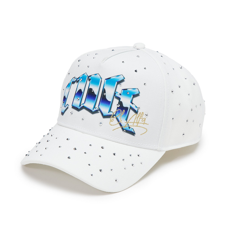 Cult x El Alfa Premium Logo 5 Panel A Frame Trucker Hat "Panther" in W