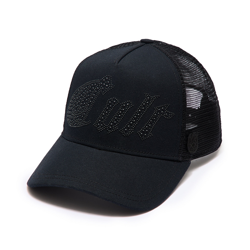 Cult's Metal Studs Mesh Back Trucker Hat