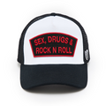 Cult Of Individuality Mens Sex Drugs Rock N Roll Trucker Hat