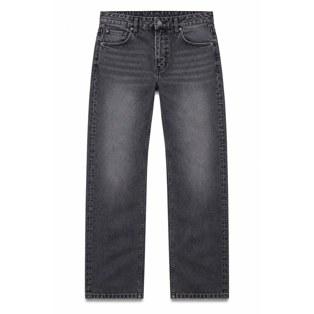 MNML Dirty Painted Carpenter Pants Grey