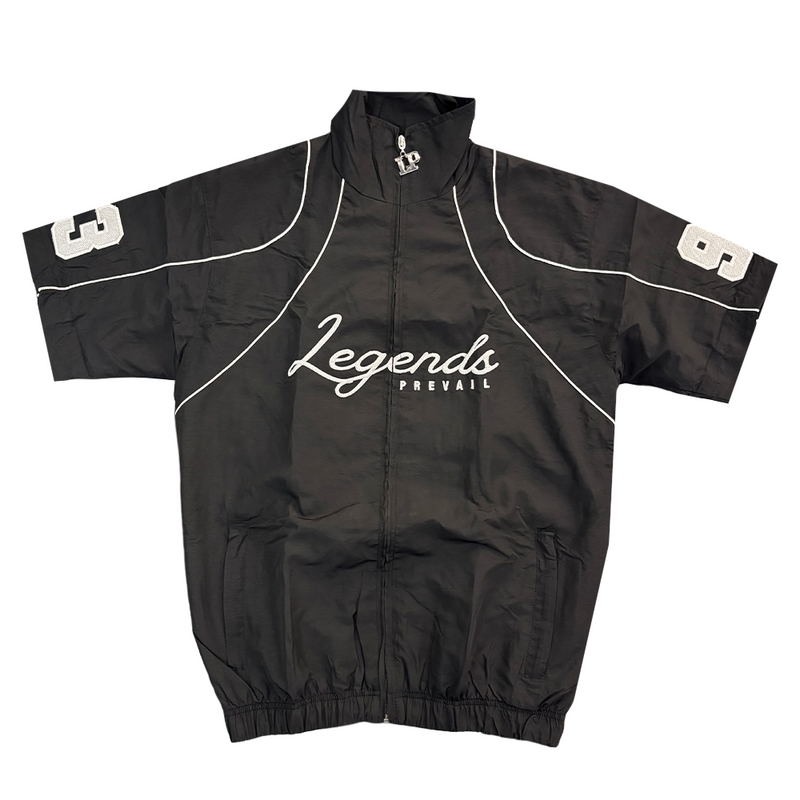 Legends Prevail Crinkle Short Set Black