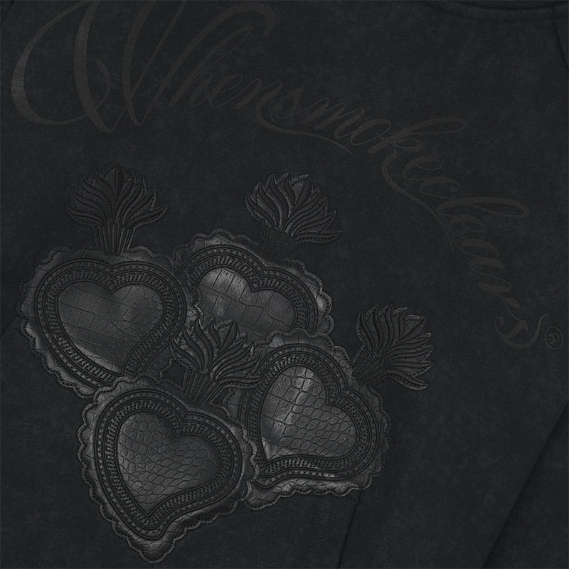 WSC Leather Hoodie